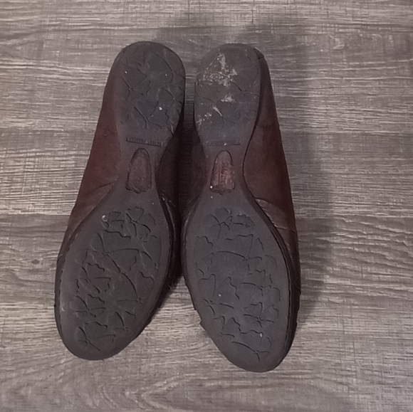 Born Brown Adele Leather Ballet Flats Size 8.5 - Picture 8 of 8